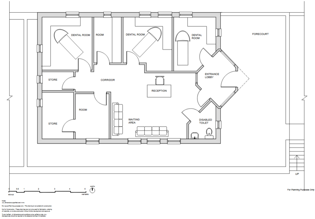 change of use planning application